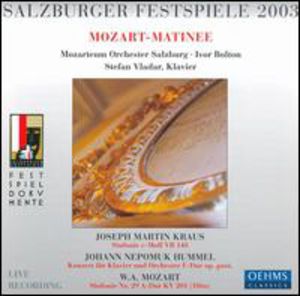 Symphony / Piano Concerto / Symphony 29 , Ivor Bolton