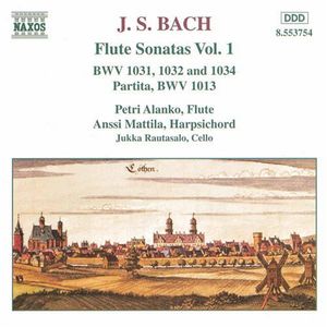 Flute Sonatas 1 , J.S. Bach