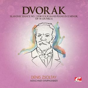 Slavonic Dance 2 Four Hand Piano E Min 46 (Dumka)