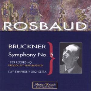 Symphony 5 in B Flat Major , Hans Rosbaud