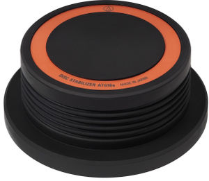 Audio Technica AT618a Turntable Platter Disc Stabilizer Machined Brass (Black)