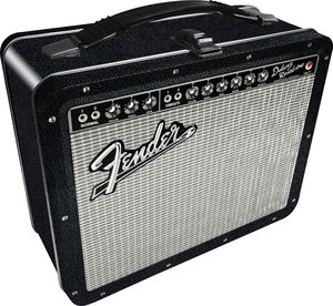 Fender Deluxe Reverb Guitar Amp Tin Lunch Box