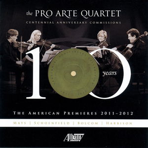 American Premieres , Pro Arte Quartet of the University of Wisconsin