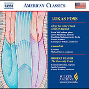 Milken Arch Amer Jewish Music: Elegy Anne Frank , Gerard Schwarz