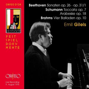 Sonaten / Toccata / Arabeske / Vier Balladen , Emil Gilels