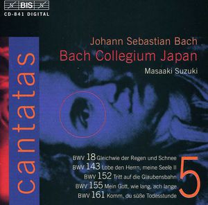 Cantatas 5 , J.S. Bach