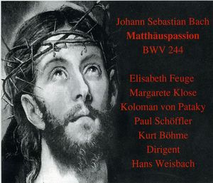 St Matthew Passion , John Bullard