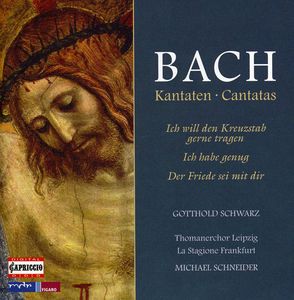 Cantatas: BWV 56 82 158 , J.S. Bach