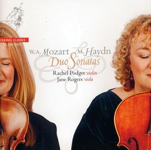 Duos for Violin & Viola K423 & 424 & Menuetto K487 , Jane Rogers