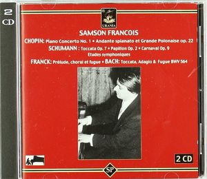 Piano Cto 1 , Samson Fran ois