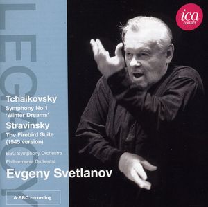 Symphony No. 1 / Firebird Suite (1945) , Evgeny Svetlanov