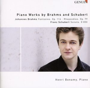 Piano Works By Brahms & Schubert , Henri Bonamy