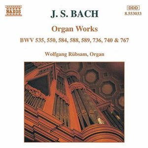 Organ Works , J.S. Bach