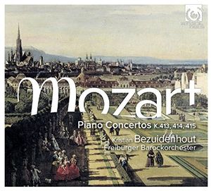 Piano Concertos K413-415 , Kristian Bezuidenhout