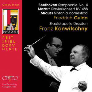 L. Beethoven W.A. Mozard R. Strauss , Friedrich Gulda