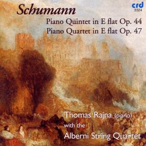 Piano Quintet in E Flat Op 44 & 47 , Alberni String Quartet