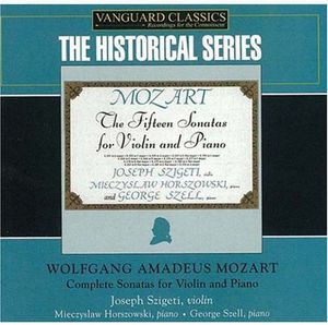 Complete Sonatas for Violin & Piano , Joseph Szigeti
