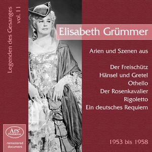 Arias Scenes , Elisabeth Gr mmer