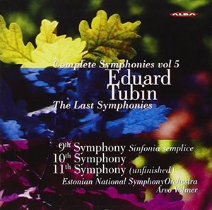 Last Symphonies , Estonian National Symphony Orchestra
