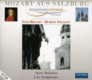 Mozart's Late Symphonies from Salzburg , Salzburg Mozarteum Orchestra