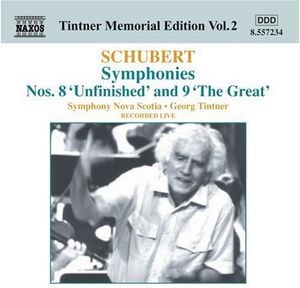 Symphonies 8 & 9 , Georg Tintner