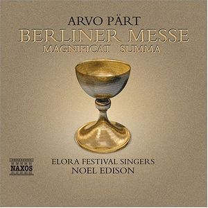 Berliner Messe / Cantate Domino Canticum Novum , Noel Edison