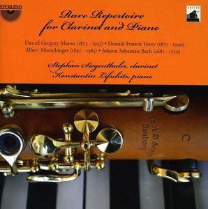 Rare Repertoire for Clarinet & Piano , Constantin Lifschitz
