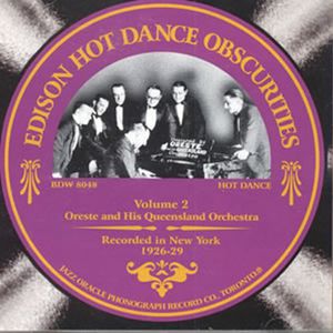 Edison Hot Dance Obsurities, Vol. 2 , Oreste