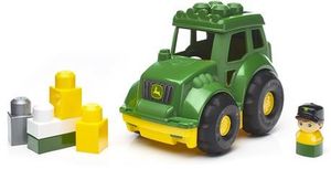 MEGA BLOKS - First Builders Block Buddies John Deere Lil' Tractor, 6 Piece Toddler Building Toy Set 