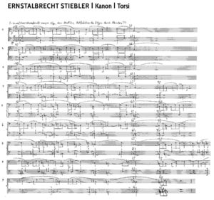 Kanon / Torsi , Ernstalbrecht Stiebler