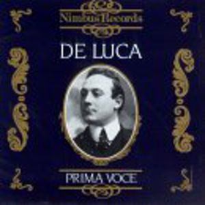Operatic Arias , Giuseppe de Luca