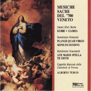 Musiche Sacre Del 700 , Alberto Turco