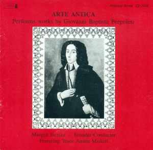 Pergolesi / Vocal Works , G.B. Pergolesi