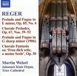 Reger 10: Organ Works , Martin Welzel