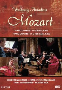 Piano Quartets K478 & K493 , Frank-Peter Zimmermann