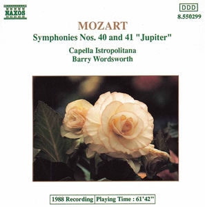 Symphonies 40 & 41 , Barry Wordsworth