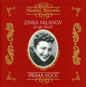 Prima Voce: Zinka Milanov /  Various , Zinka Milanov