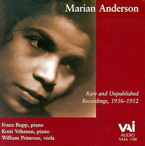 Rare & Unpublished Recordings 1936-1952 , Marian Anderson