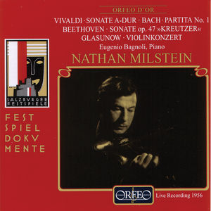 Sonata for Violin & Basso Continuo / Partita , Nathan Milstein