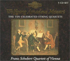 10 Celebrated String Quartets , Franz Schubert Quartett