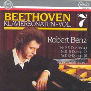 Piano Sonatas 9 15 & 19 , Ludwig van Beethoven