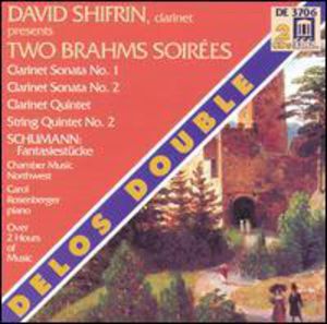 Two Brahms Soirees , David Shifrin