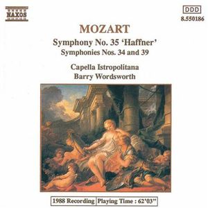 Symphonies 34, 35 & 39 , Barry Wordsworth