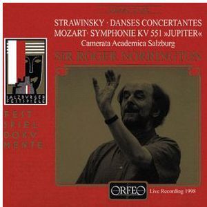 Symphony 41: Jupiter / Danses Concertantes , Roger Norrington