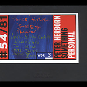 Something Personal , Peter Herborn