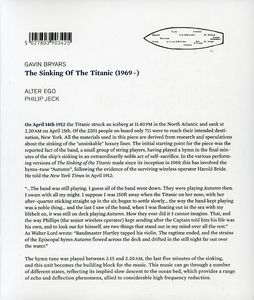 Sinking of the Titanic , Gavin Bryars