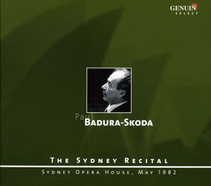 Sydney Recital: Sydney Opera House May 1982 , Paul Badura-Skoda