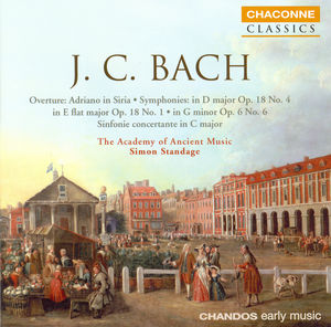Overture: Adriano in Siria / Symphonies 1 4 & 6 , Simon Standage