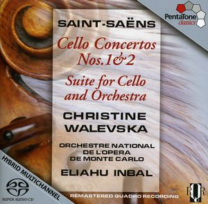 Cello Ctos 1 & 2 / Suite for Cello & Orch , Christine Walevska