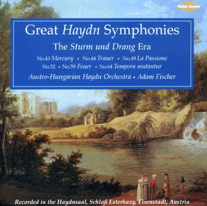 Great Symphonies: Sturm Und Drang Era , Adam Fischer